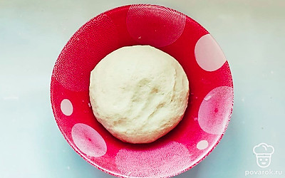 В просеянную муку поместите сливочное масло, затем тщательно перемешайте. Туда же отправьте ванилин, разрыхлитель теста и сметану. Замесите нелипкое тесто, после чего поместите его в пакет и отправьте в холодильник на полчаса.