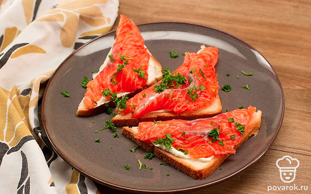 Засоленная горбуша — Рецепт с фото