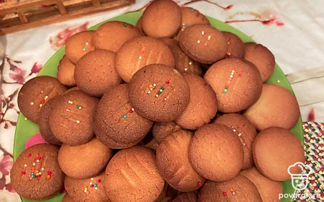 Песочное печенье — Рецепт с фото