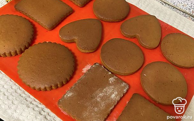 Имбирное печенье на Новый год — Рецепт с фото