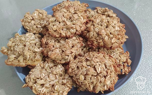 Хрустящее овсяное печенье — Рецепт с фото