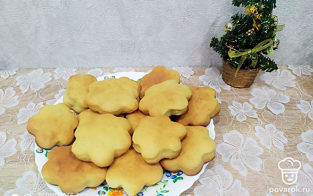 Вкусное домашнее печенье по маминому рецепту — Рецепт с фото