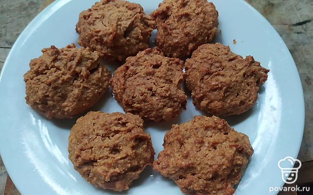 Арахисовое печенье для сытного перекуса — Рецепт с фото