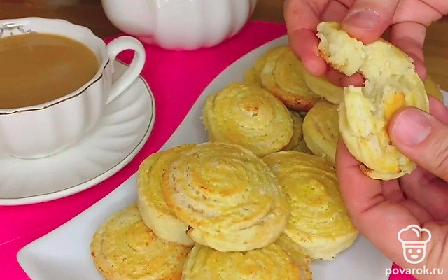 Нежное творожное печенье — Рецепт с фото