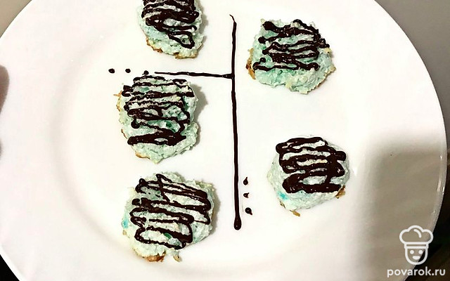 Легкое кокосовое печенье — Рецепт с фото