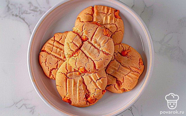 Песочное печенье с орехами — Рецепт с фото