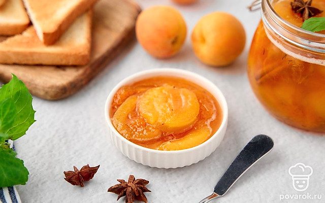 Абрикосовое варенье дольками без косточек — Рецепт с фото