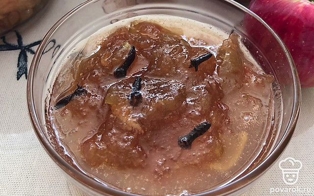 Яблочное варенье с гвоздикой — Рецепт с фото