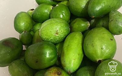 Ягоды хорошо промываем.