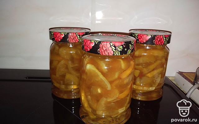 Варенье «Лимонные дольки» — Рецепт с фото