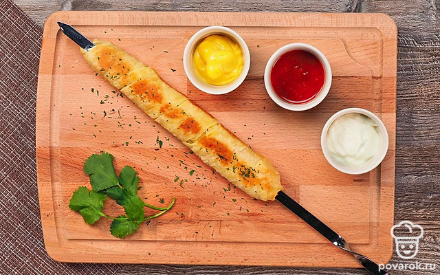 Хачапури на мангале — Рецепт с фото