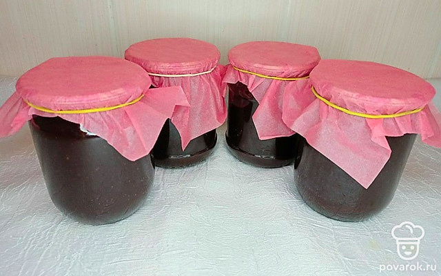 Шоколадно-сливочное варенье из сливы — Рецепт с фото