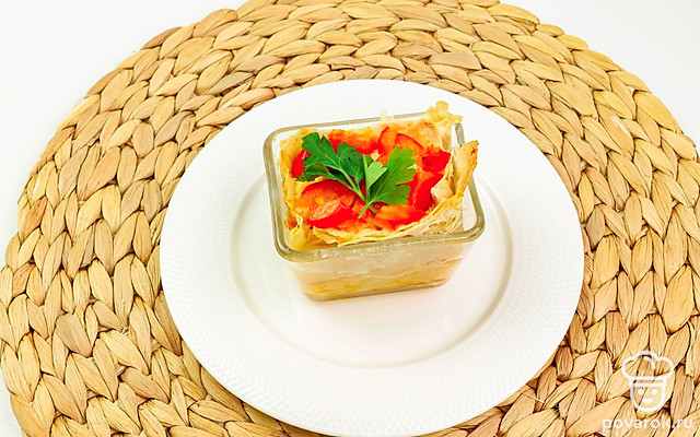 Курица в лаваше по-армянски — Рецепт с фото