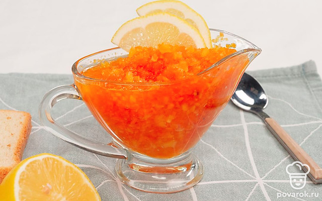 Варенье из моркови — Рецепт с фото