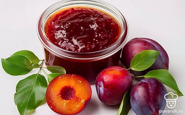 Варенье из слив — Рецепт с фото