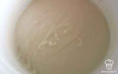 Заварной крем без яиц готов. 