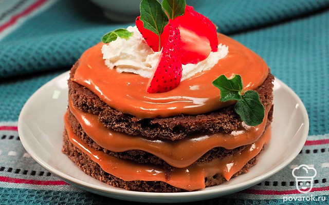 Крем для профитролей — Рецепт с фото