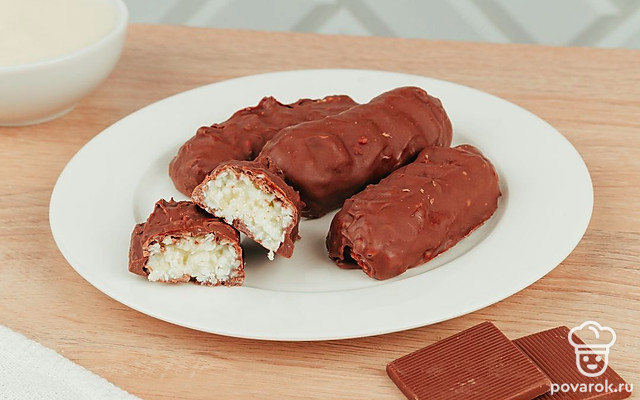 «Баунти» из 3 ингредиентов — Рецепт с фото