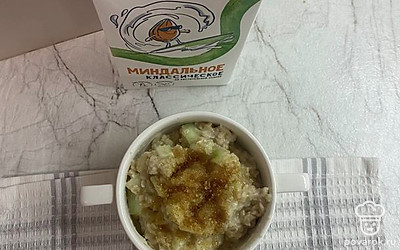 Подаем кашу теплой. Приятного аппетита.