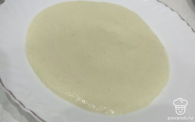 Манная каша с вареным сгущенным молоком — Рецепт с фото