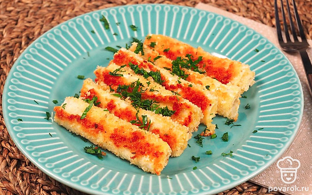 Палочки из лаваша с сыром — Рецепт с фото