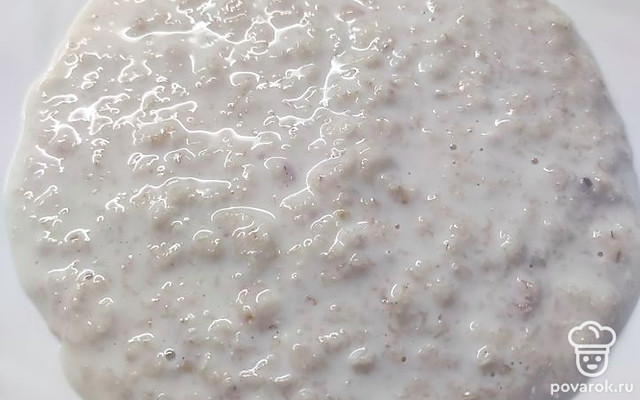 Овсяная каша на молоке с маслом — Рецепт с фото