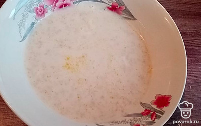 Наша каша готова. 