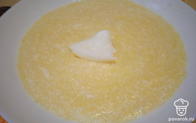 Добавьте кокосовое масло.