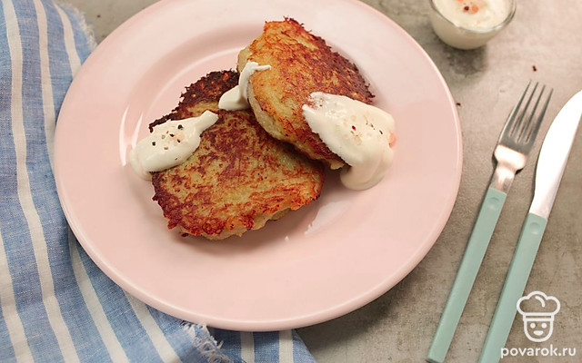 Драники с фаршем — Рецепт с фото