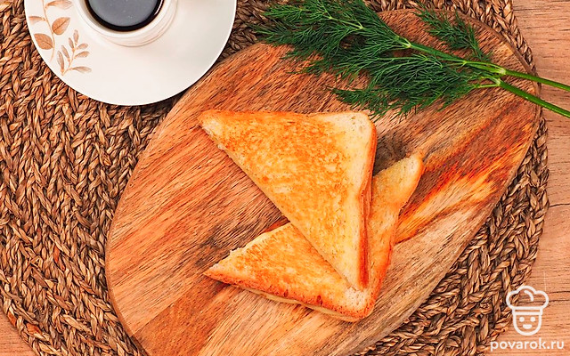 Сэндвич с сыром — Рецепт с фото