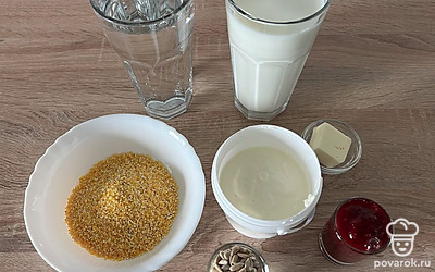 Подготовим все ингредиенты.