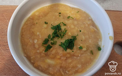 Подавайте с зеленью.