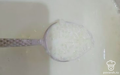 Варить, помешивая кашку.