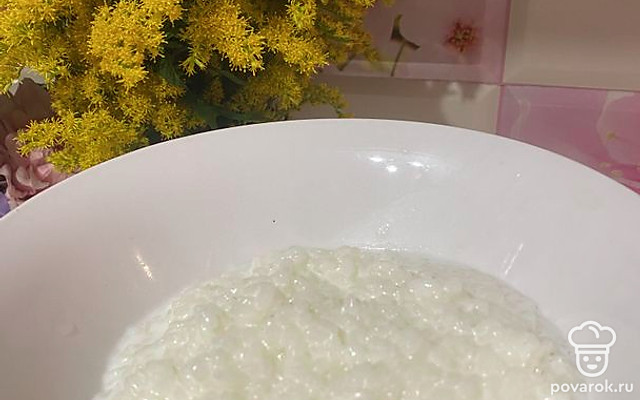 Каша молочная рисово-манная — Рецепт с фото
