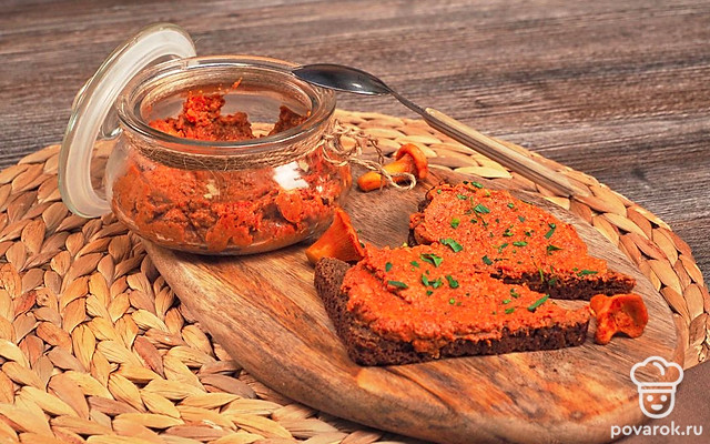 Грибная икра с морковью — Рецепт с фото