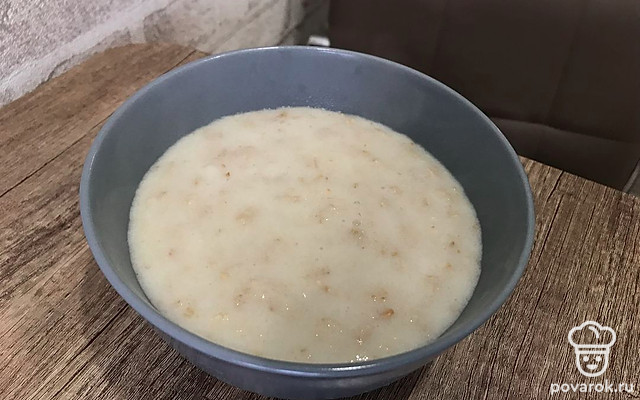 Оригинальная овсяная каша с манной крупой — Рецепт с фото