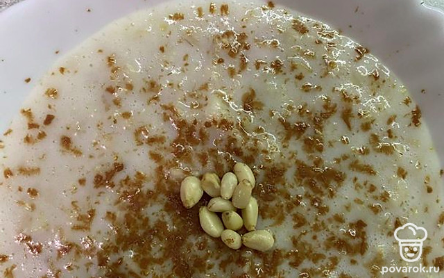 Каша овсяная — Рецепт с фото