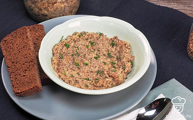 Грибная икра из шампиньонов — Рецепт с фото