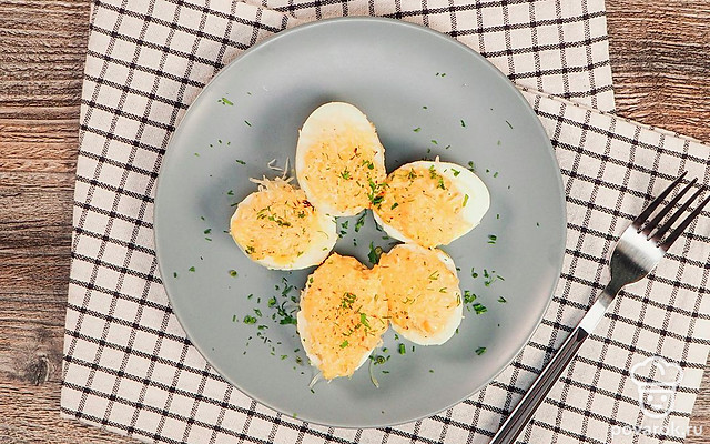 Фаршированные яйца — Рецепт с фото