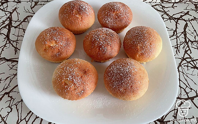 Ванильные кексы без глютена — Рецепт с фото