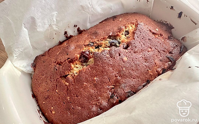 Финиковый кекс с грецким орехом — Рецепт с фото