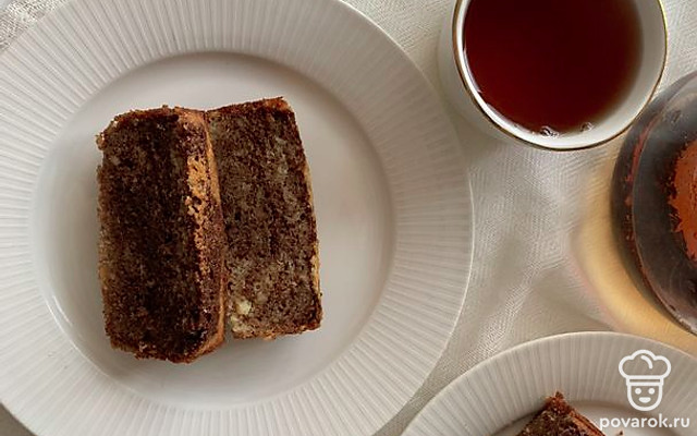 Кекс «Зебра» за 60 минут — Рецепт с фото