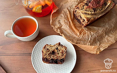 Готовый кекс достаньте из формы и подайте к столу с чашечкой чая или кофе. Приятного аппетита!