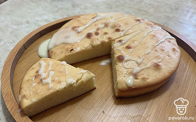 Молочный кекс в силиконовой форме на сгущенном молоке — Рецепт с фото