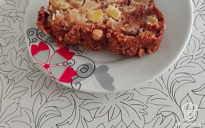 Вот такой нежный и вкусный получился кекс.