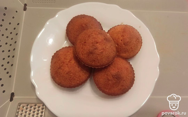 Морковные кексы к чаю или кофе — Рецепт с фото