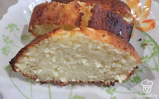 Отличный нежный творожный кекс — Рецепт с фото
