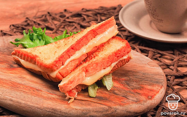 Сэндвич простой — Рецепт с фото