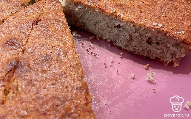 Банановый кекс — Рецепт с фото