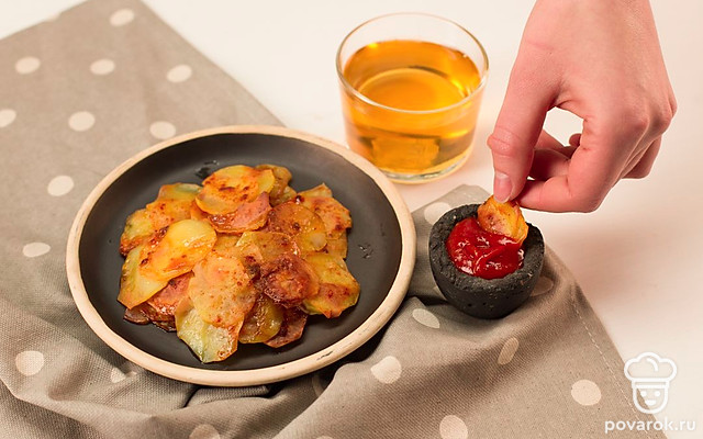 Картофельные чипсы — Рецепт с фото